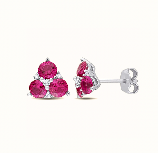 Ruby Earrings